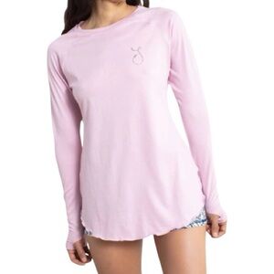 Reel Skipper Performance Tunic M Baby Pink UPF 30 RARE Closed Brand BNWT